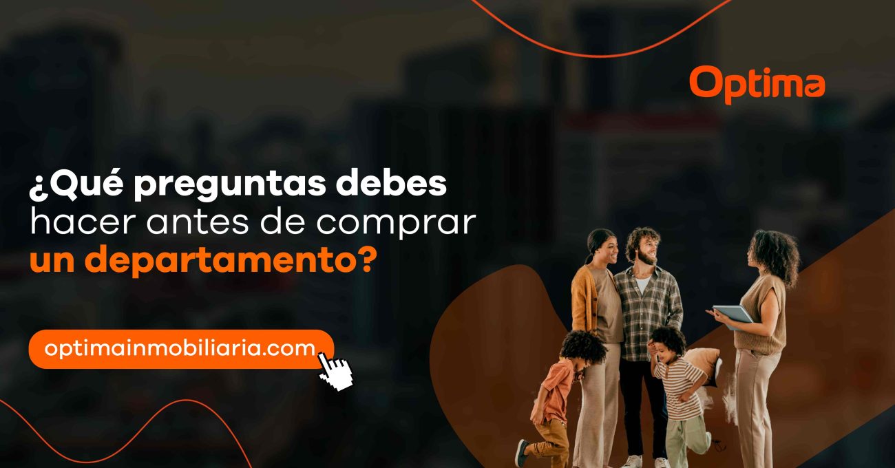 ¿Qué preguntas debes hacer antes de comprar un departamento?