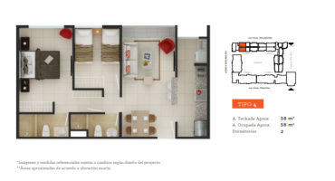 S/N Prolongación Tallanes, Piura, Piura, 2 Habitaciones Habitaciones, ,2 BathroomsBathrooms,Departamento,Venta,Garden 360,Prolongación Tallanes,1151