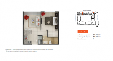 Prolongación Tallanes S/N, Piura, Piura, Perú, 1 Dormitorio Habitaciones, ,1 BañoBathrooms,Departamento,Venta,Garden 360,Prolongación Tallanes,1153